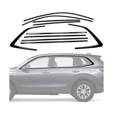 Window Trim Chrome Delete For Honda CRV 2023-2026, Stainless Steel Blackout Kit