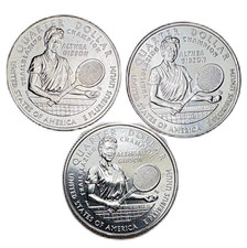 2025 P-D-S Althea Gibson American Women Quarter Series Business Strikes 3 Coins