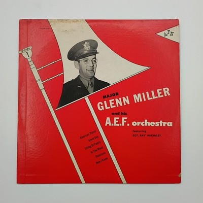 Major Glenn Miller And His A.E.F. Orchestra Volume 1 1951 CRL-56003 Vinyl 10''