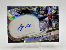 2025 Diamond Icons #ACC-BB Byron Buxton Chrome Autograph Card Auto /10