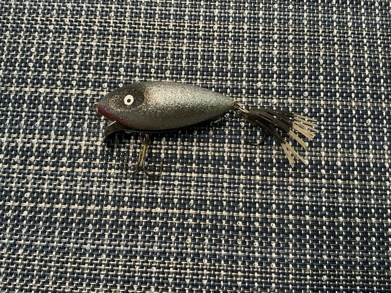 Rare Never Used Vintage Spence Water Scout Lure - Glitter Sparkle