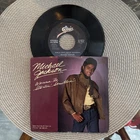 MICHAEL JACKSON Wanna Be Startin’ Somethin’ 7” Vinyl 45 w/ Pic Sleeve 1982