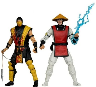 Klassic Scorpion vs Raiden Action Figure 2-Pack [Mortal Kombat Klassic]