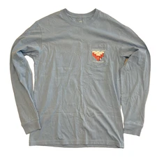 NWOT Southern Tide Rerack 2.0 Long Sleeve T-Shirt Light Blue Men's Small