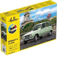 Heller - Starterset Mit Farbe Und ZubehöR – Renault 4TL/GTL Zum Zusammenbauen...