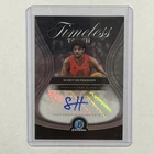 2025-26 Bowman Chrome Scoot Henderson Timeless Touch AUTO #TTA-SH Trail Blazers