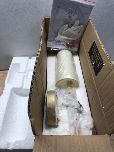 Elegant Lighting LD6004W5BR Mel Single Light 16" Tall Bathroom Sconce - Brass - Picture 2 of 2