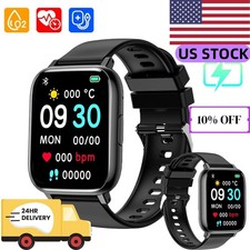 2025 Smart Watch For Men/Women, Waterproof Smartwatch Bluetooth iPhone Samsung  
