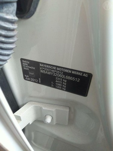 BMW X3 F25 03/11-2016 A/C CONDENSER 2.0DT/2.0T/3.0DT OE 64539216143 - Picture 7 of 7