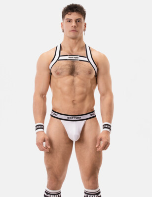 barcode Berlin - Suspender BOTTOM weiß S M L XL Herren Slip sexy gay 92415/204