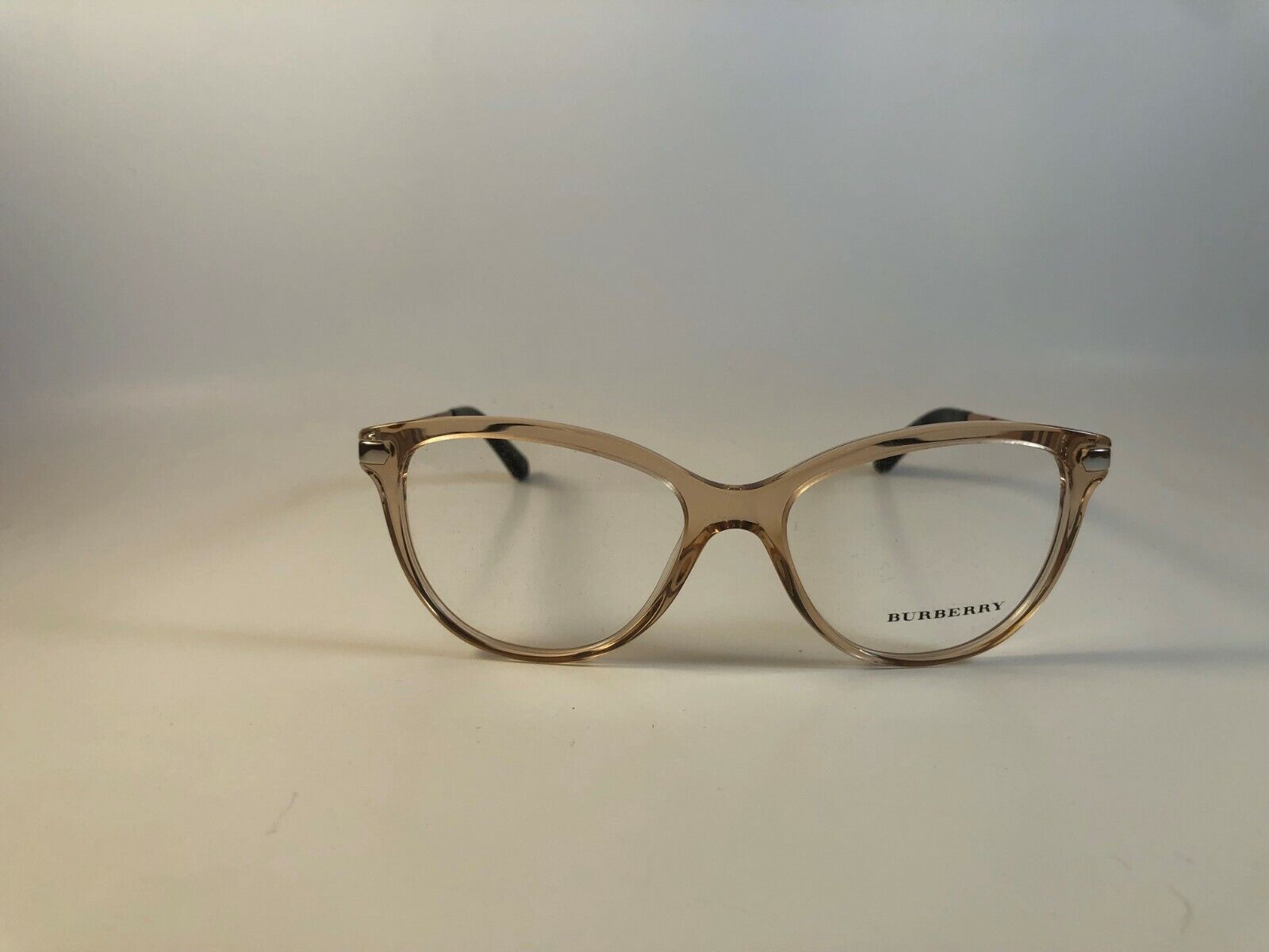 BURBERRY B 2280 3358 52-16-140 ITALY CLEAR GOLD | eBay