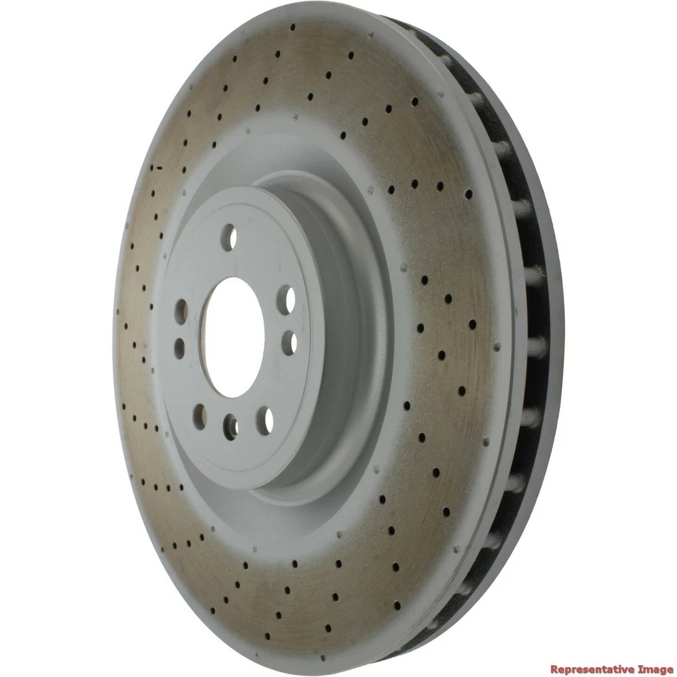 Rotor de freno de disco para Mercedes-Benz ML550 2012-2014 - revestimiento completo centrado delantero Foto 2 de 4