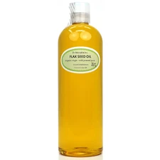 Dr Adorable - 16 Oz - Flax Seed Oil - Unrefined 100% Pure Natural Organic Cold P