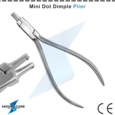Mini Dot Dimple Plier Dental Brace Clear Aligner Orthodontic Laboratory Tools