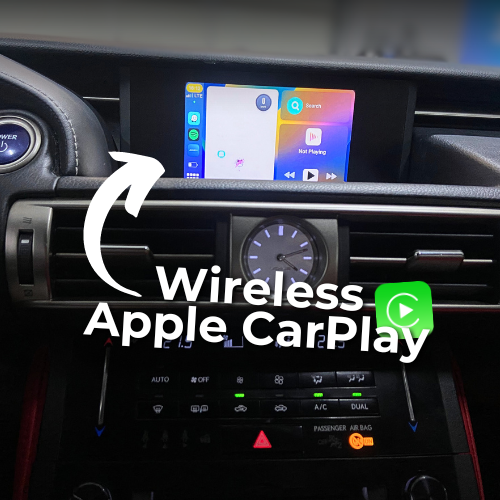 Lexus IS 2014-2019 Apple Carplay y Android Auto Google Maps Interfaz de navegación - Imagen 2 de 8