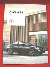 MERCEDES-BENZ 2020 C-CLASS Dealer Showroom Sales Brochure with 56 Pages for USA