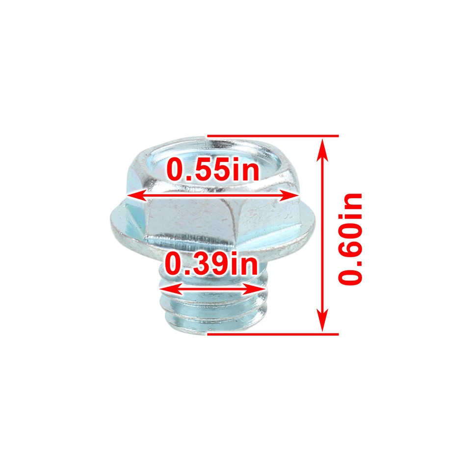 5X FOR TOYOTA LEXUS TRANSMISSION DRAIN PLUG W/ GASKET 90341-10011 ...