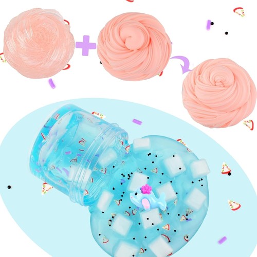 12 Pack Butter Slime Kit, Mini Cloud Slime Kit for Girls and Boys, Soft and Non- - Picture 4 of 7