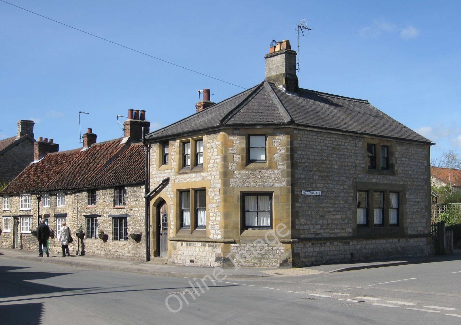 Photo 6x4 Ryegate meets Pottergate Helmsley There are some handsome