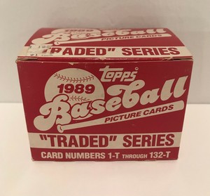 1989 Topps Baseball Traded Series Factory Set | eBay