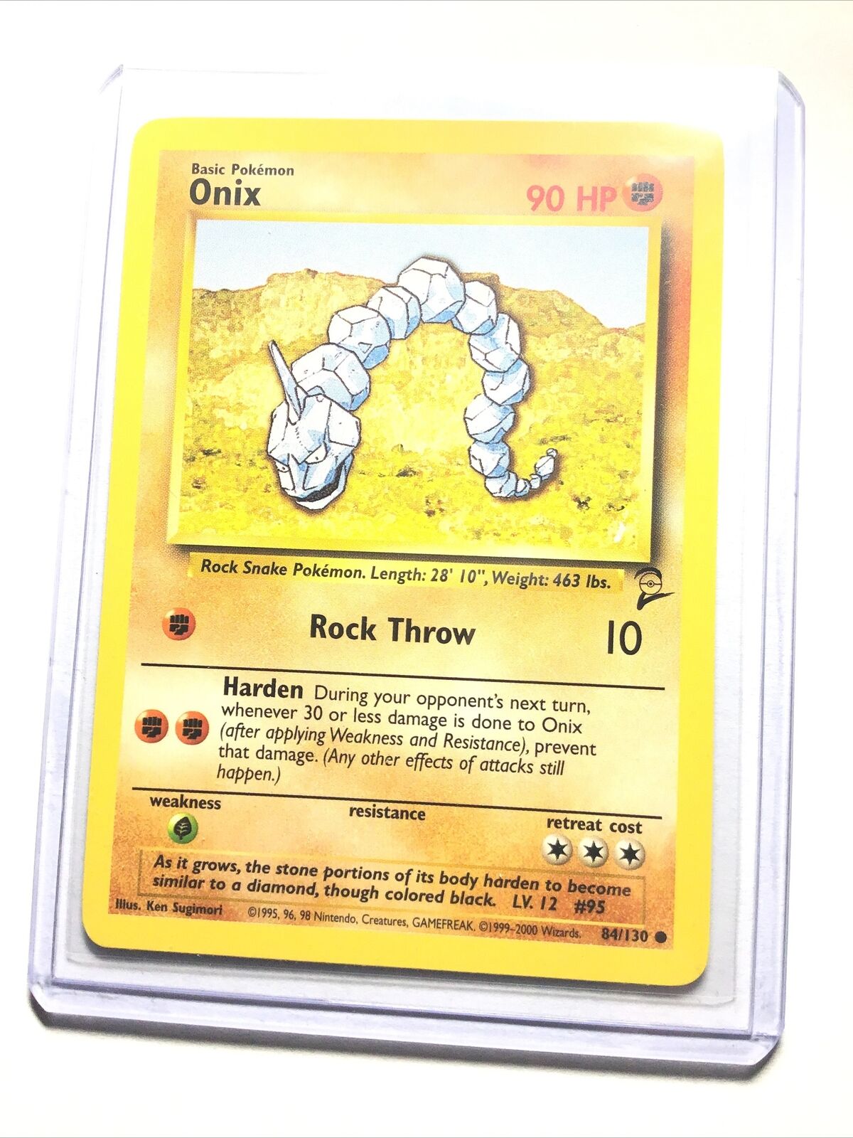 Onix 92/130 - Diamond & Pearl - Common - Pokemon Card TCG