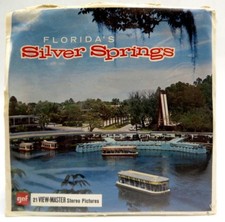 View-Master A962, Florida's Silver Springs, Set of 3 Reels, Version A