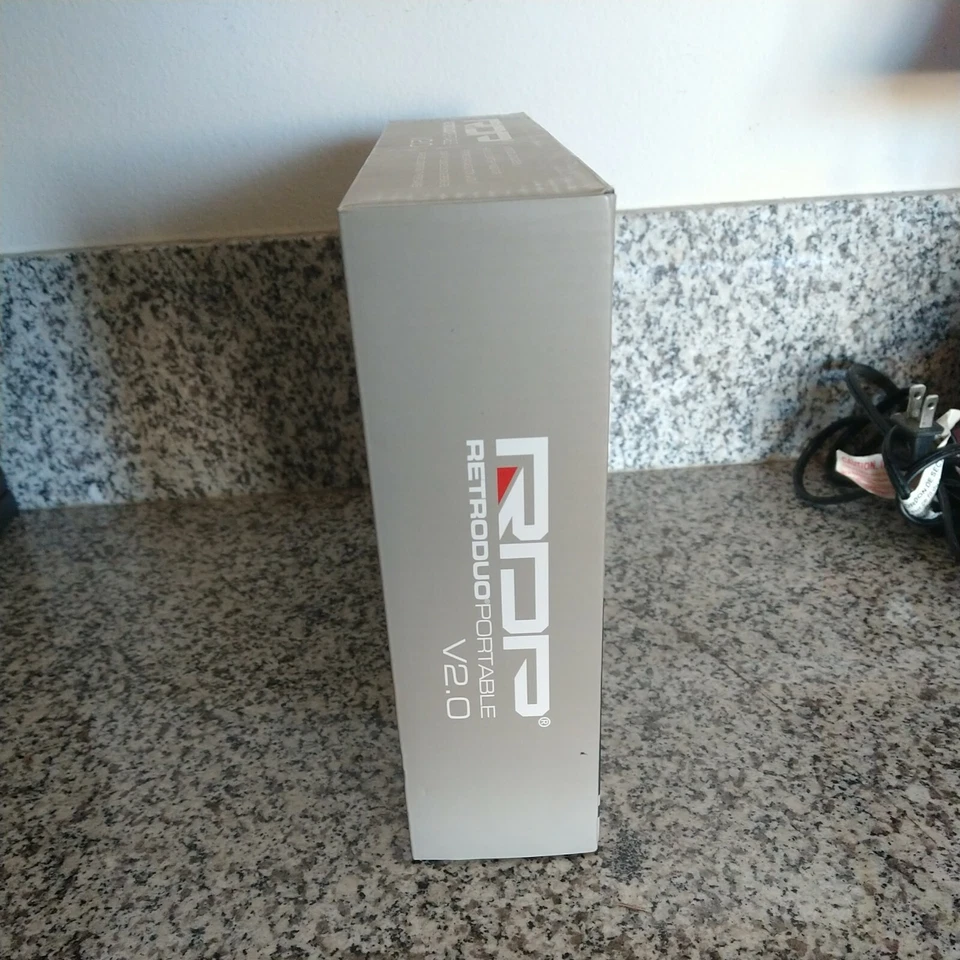 RetroDuo Portable V2.0 Handheld System Portable SNES w/ Adaptor - Image 2 of 4