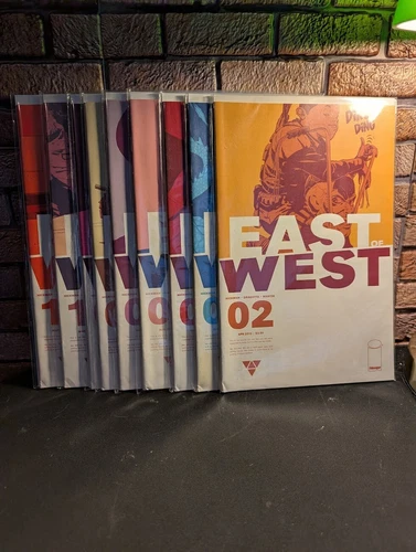 EAST OF WEST LOT (2013) IMAGE COMICS JONATHAN HICKMAN! SET OF 9 ISSUES!