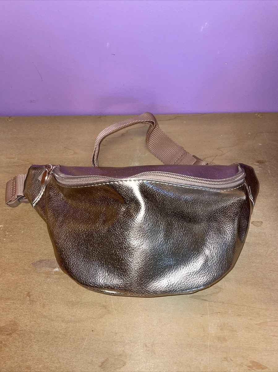 Metallic silver hotsell fanny pack