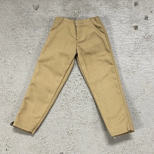 MO-RXPT-KAH: 1/12 Relax Fit Casual Pants for 6" slim figure body - Khaki video thumbnail