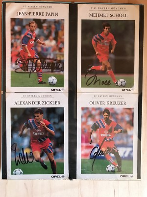 FC Bayern Munchen Autographs | eBay