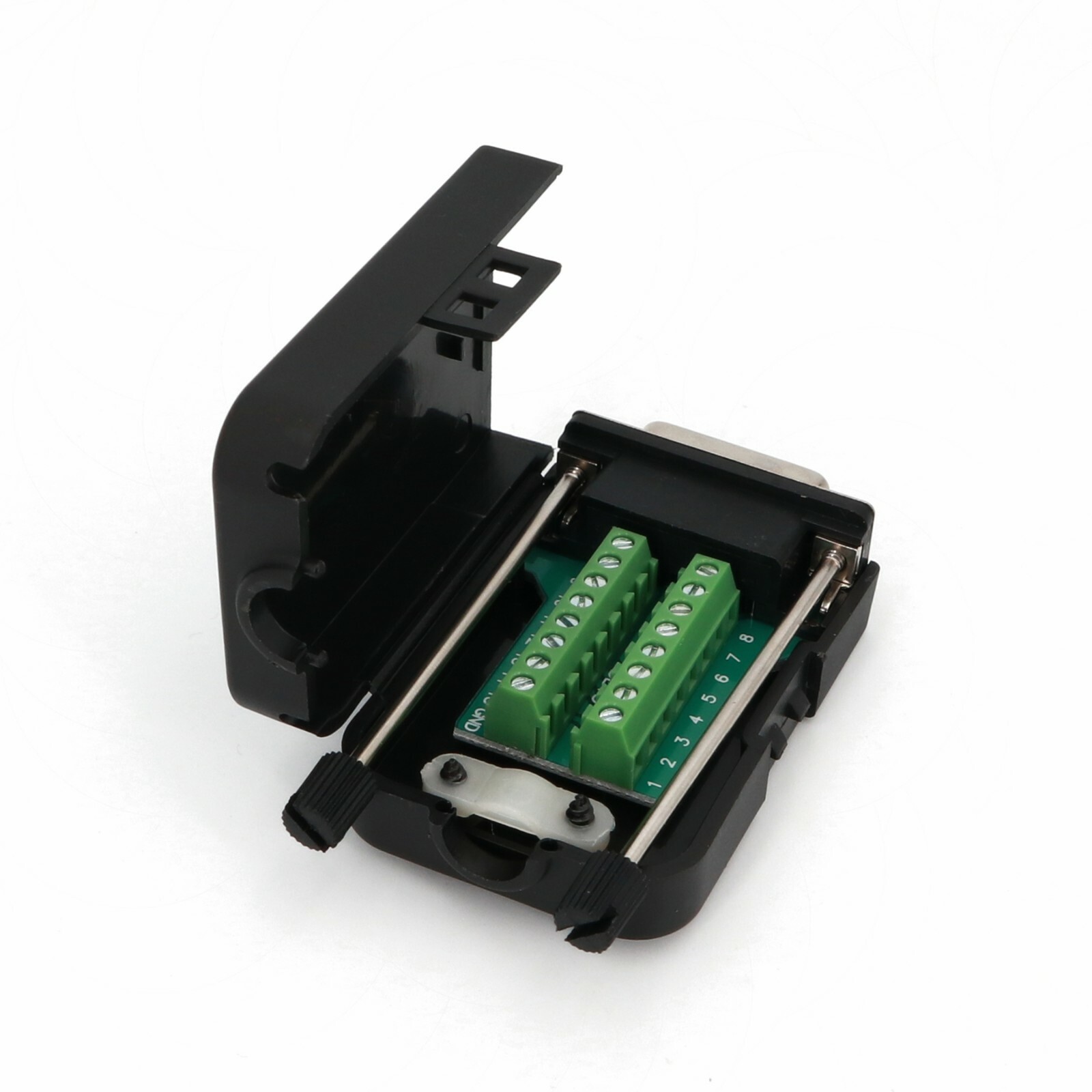 DB15 DSUB 2 Row 15Pins Female Solderless Breakout Terminal Plug