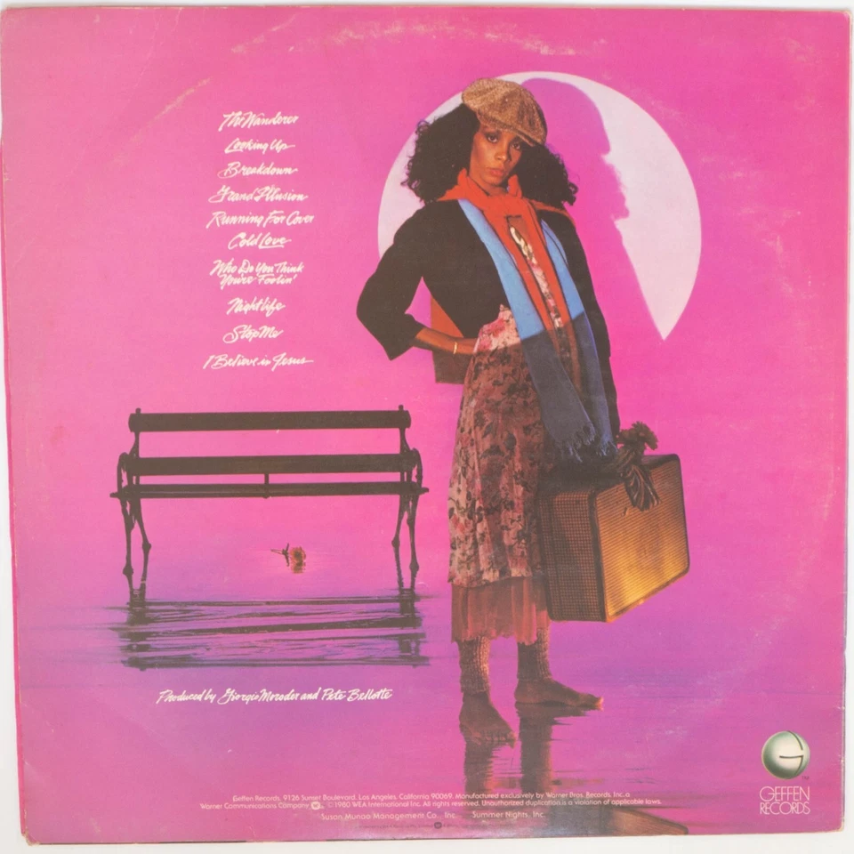 DONNA SUMMER - THE WANDERER - vinilo Lp - Geffen - 1980 - en muy buen estado - franqueo gratuito (101) Foto 2 de 3