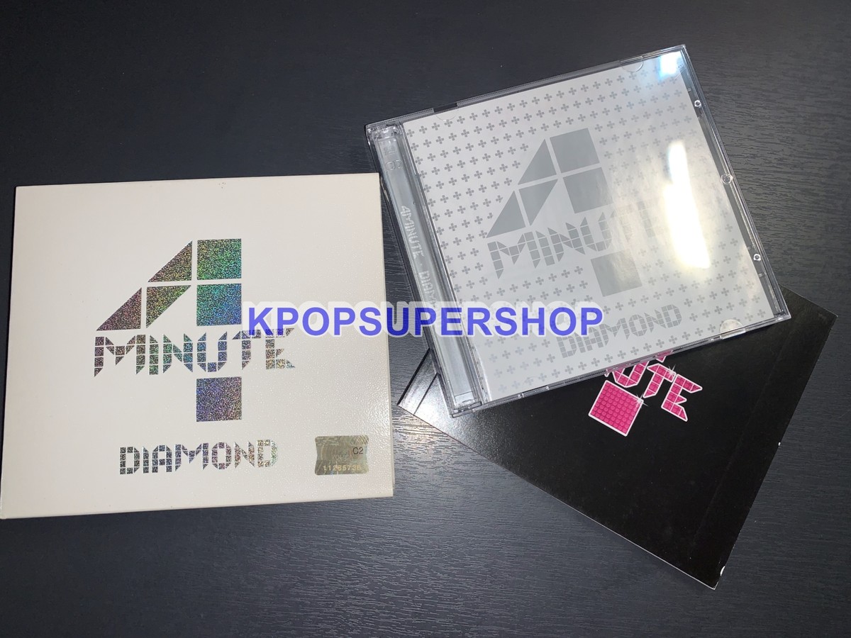 4Minute Limited Japan Album Diamond CD DVD Korea Ver. Great Rare