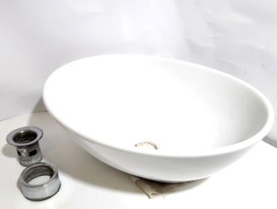 Waschbecken Waschbecken für Möbel Badschrank Aufsatzwasserbecken 40cm