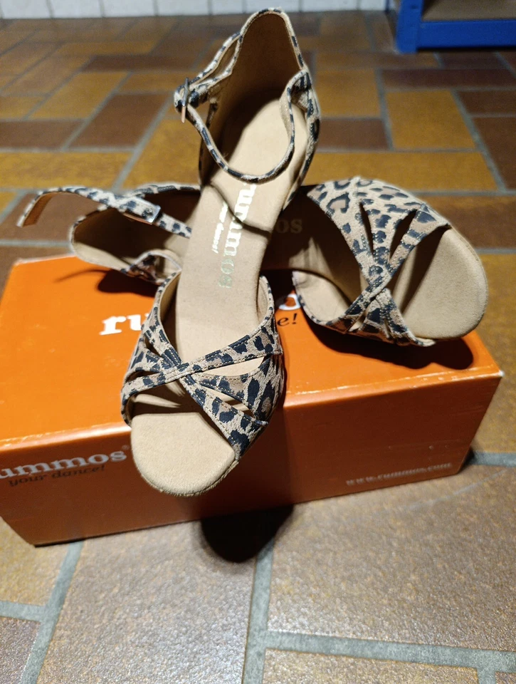 Rummos Tanzschuh Sandale R385 - Twine Velourleder  Gr 37.5 - Bild 4 von 4