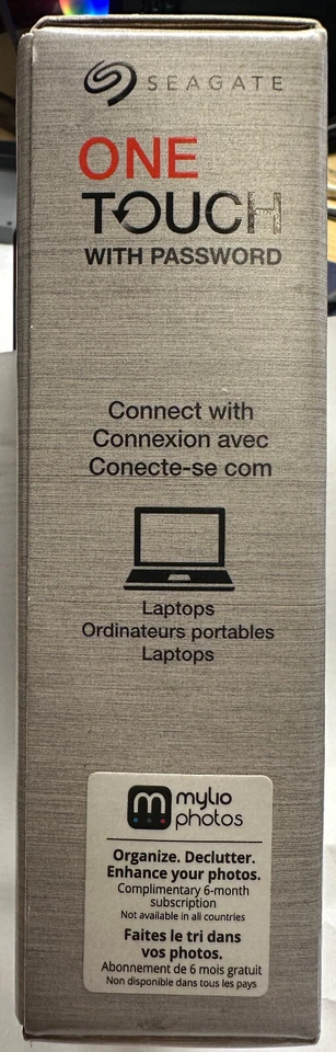 Seagate One Touch with Password Portable Hard Drive  5TB Grey New Boxed HDD BNIB - Image 2 of 4