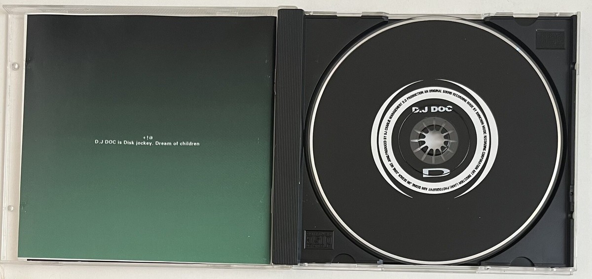 DJ DOC D除2德 Dream Of Children RARE OOP Korean K-pop Rap CD