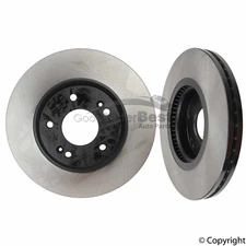 One New OPparts Disc Brake Rotor Front 40523056 for Hyundai for Kia