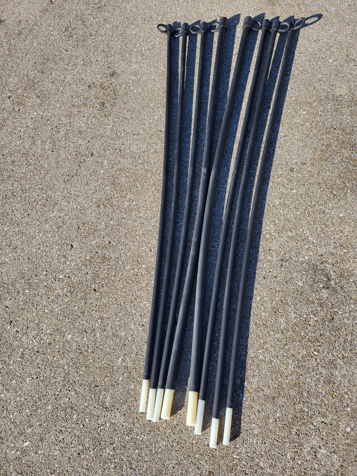 Bowflex Power Rods 110 Set 2x 30, 4x 10, 2x 5 = 110 lbs Powe