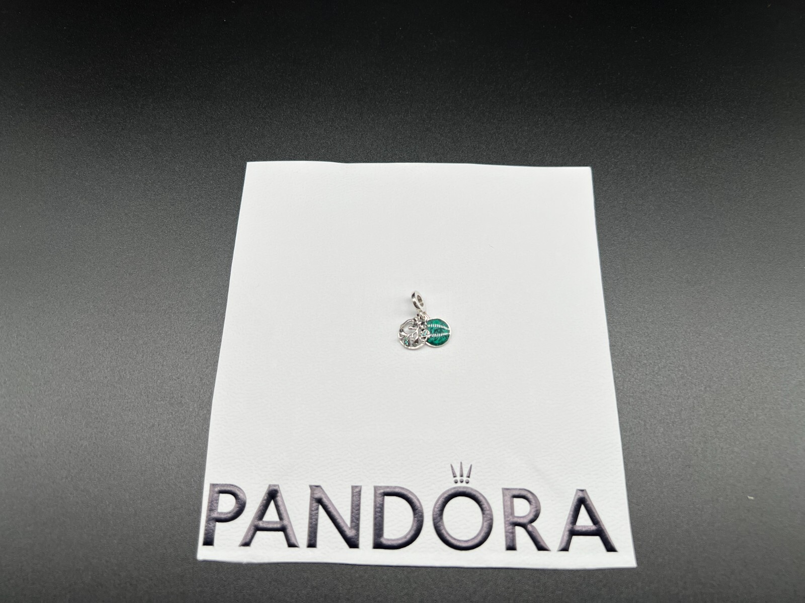 NEW Authentic Pandora Christmas Mistletoe Dangle Charm Sterling Silver ...