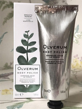 Olverum Body Polish Smooth Renew Exfoliator Mousse Essential Oils Vegan 50ml
