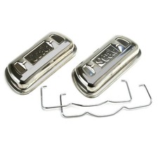 Scat 80240t Stainless Steel Clip On Valve Covers - Vw Engine 1600cc-2275cc Pair