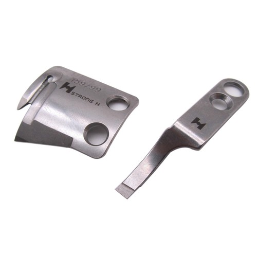 Cuchillo móvil y fijo para Brother DB2-B727, DB2-B728, DB2-B746, DB2-B748, DB2-B798 - Imagen 1 de 2