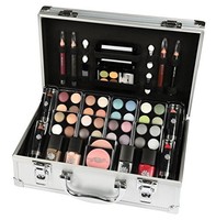 52 Piece Make Up Vanity Case Beauty Cosmetic Set Storage Travel Box Xmas Gift 52 Piece Make Up Vanity Case Beauty Cosmetic Set Storage Travel Box Xmas Gift