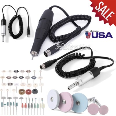 Lab Electric Micromotor Polishing E-Type Handpiece Fit For Marathon/Polisher Kit