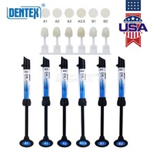 DENTEX Dental Composite Resin Cure Light A1 A2 A3 / Temporary Filling Material