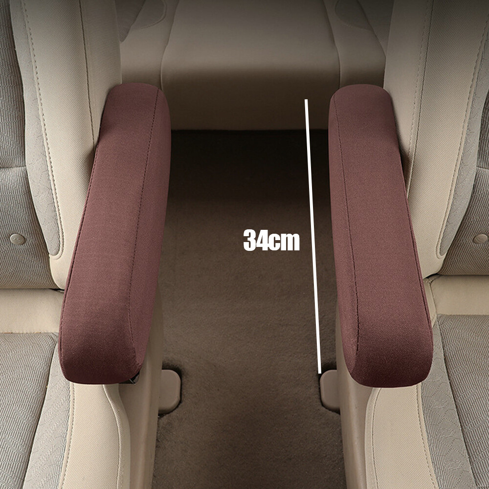 Universal Car Seat Armrest Cover Elasticity Cloth Armrest Protector Accessories
