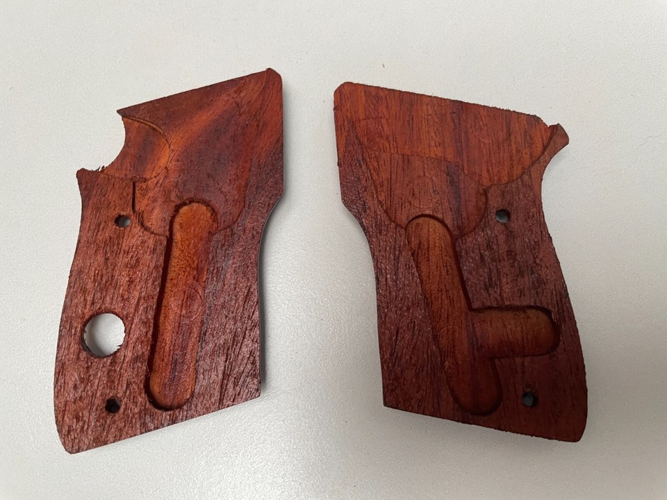 New pattern on Praduak wood Grips For Beretta 21A BOBCAT | eBay