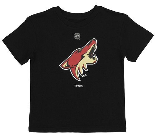 Reebok NHL Kids (4-7) Arizona Coyotes Short Sleeve Team Tee Shirt, Black - Picture 2 of 3